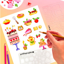 Charger l'image dans la galerie, Pochoirs Gourmandises