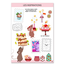 Load image into Gallery viewer, Cahier créatif - Gourmandises (PDF à télécharger)