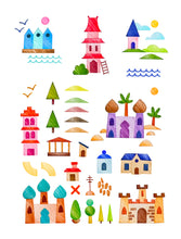 Charger l'image dans la galerie, Pochoirs Maisons