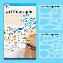 Charger l'image dans la galerie, Pochoirs Océan