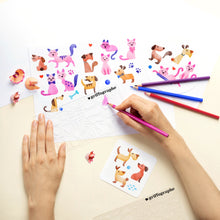 Charger l'image dans la galerie, Pochoirs Chats + Chiens
