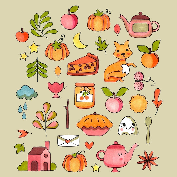 Doodle d'automne