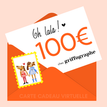 Load image into Gallery viewer, Carte cadeau griffographe
