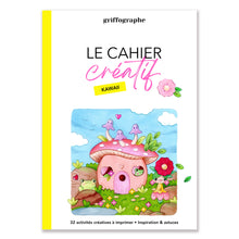 Load image into Gallery viewer, Cahier créatif - Kawaii (PDF à télécharger)

